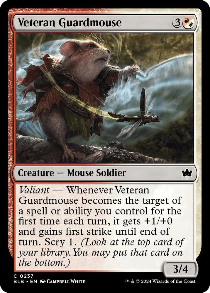 Veteran Guardmouse Foil