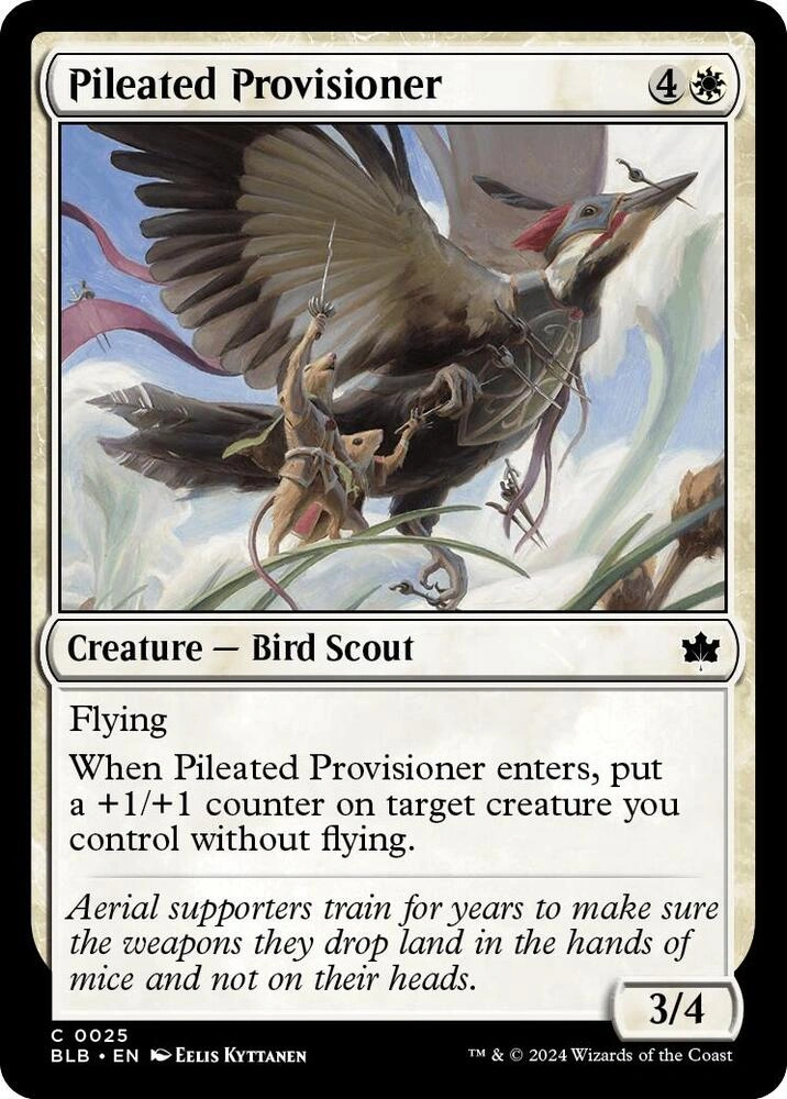 Pileated Provisioner Foil