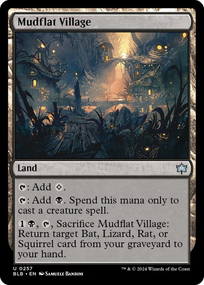 Mudflat Village Foil