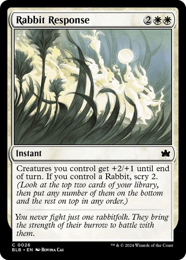 Rabbit Response Foil