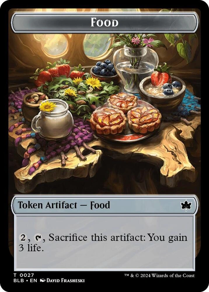 Food // Pawpatch Recruit Double-Sided Token Foil