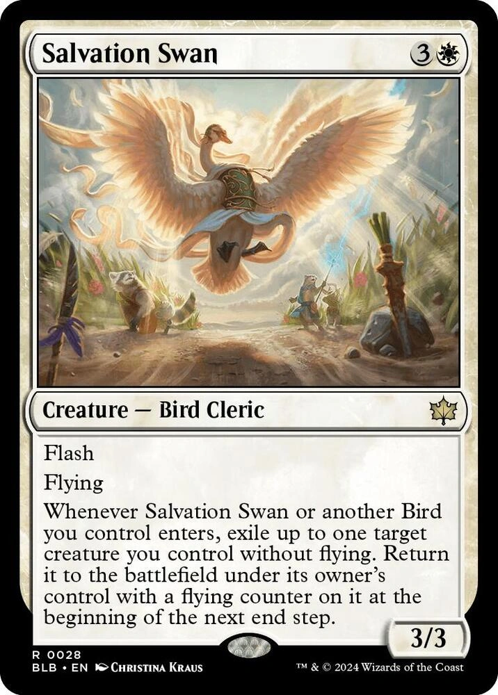 Salvation Swan Foil