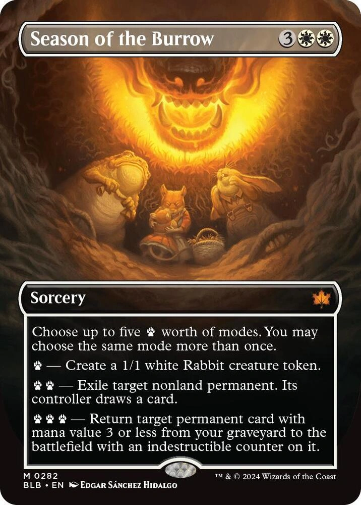 Season of the Burrow (Borderless) Foil