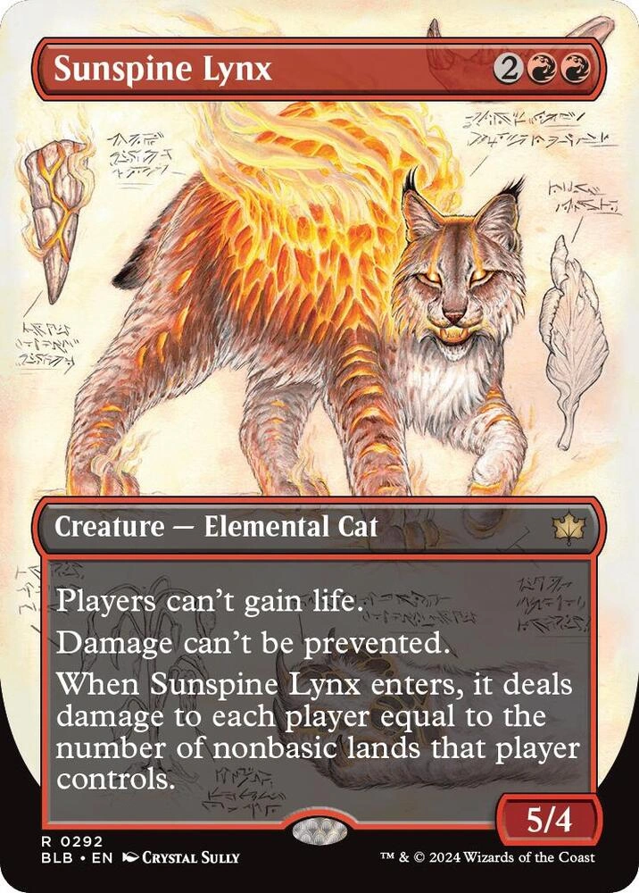 Sunspine Lynx (Borderless) Foil