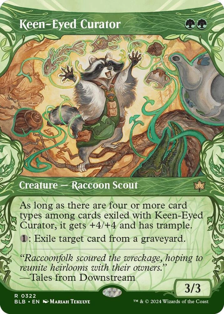 Keen-Eyed Curator (Showcase) Foil