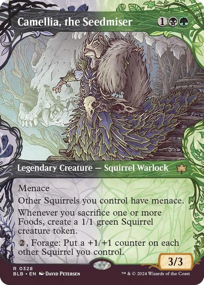 Camellia, the Seedmiser (Showcase) Foil