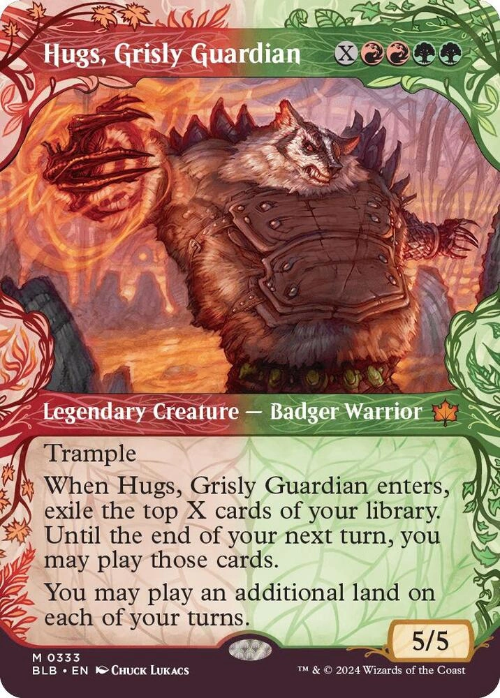 Hugs, Grisly Guardian (Showcase) Foil