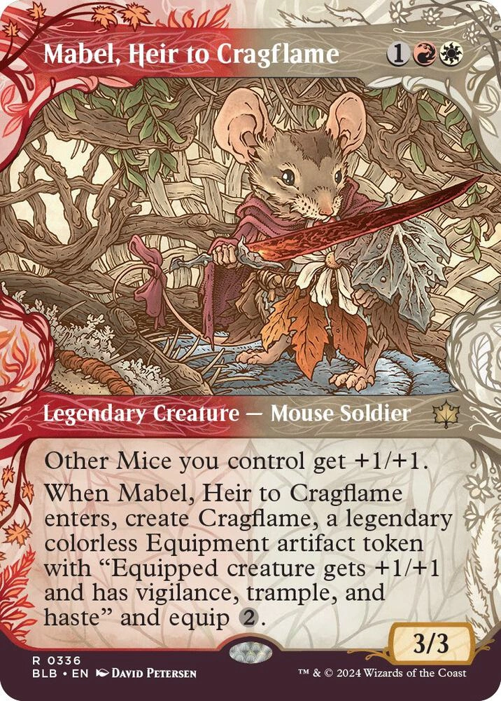 Mabel, Heir to Cragflame (Showcase) Foil
