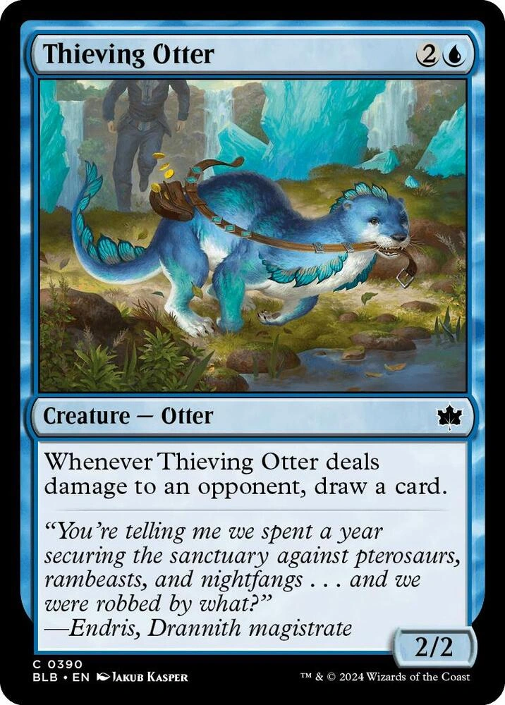 Thieving Otter Foil