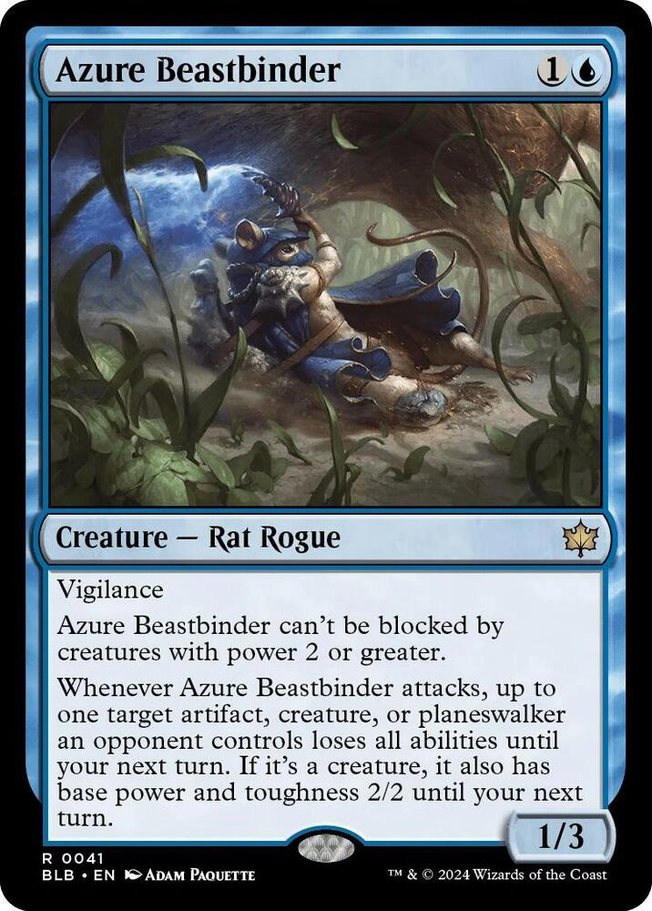 Azure Beastbinder Foil