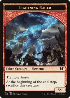 Lightning Rager // Lightning Rager Double-Sided Token 11 // 11