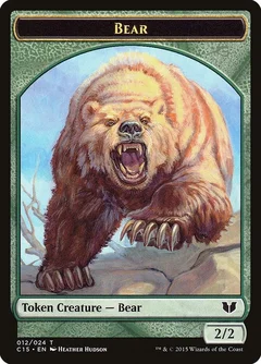 Bear // Spider Double-Sided Token 12 // 18