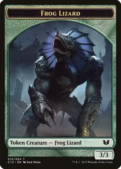 Frog Lizard // Germ Double-Sided Token 15 // 7