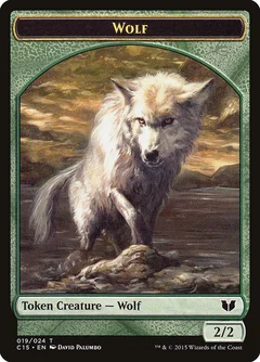Wolf // Zombie Double-Sided Token 19 // 8