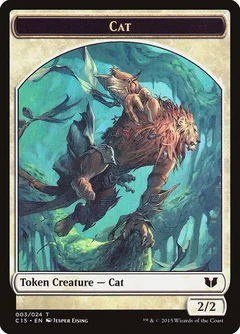 Cat // Zombie Double-Sided Token 3 // 8
