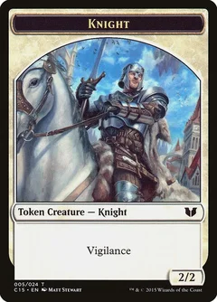 Knight (005) // Spirit (023) Double-Sided Token 5 // 23