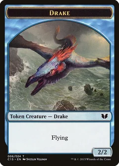 Drake // Elemental (020) Double-Sided Token 6 // 20