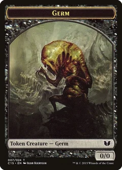 Germ // Zombie Double-Sided Token 7 // 8