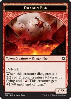 Dragon Egg // Dragon Double-Sided Token 10 // 11