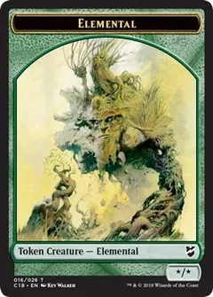 Elemental // Thopter (026) Double-Sided Token 16 // 26