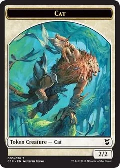 Cat // Soldier Double-Sided Token 5 // 6