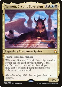 Yennett, Cryptic Sovereign Foil 51