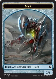 Myr (007) // Thopter (008) Double-Sided Token 7 // 8
