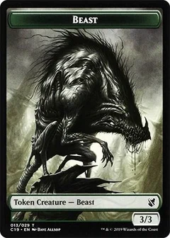 Beast (013) // Wurm Double-Sided Token 13 // 21