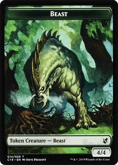 Beast (014) // Wurm Double-Sided Token 14 // 21