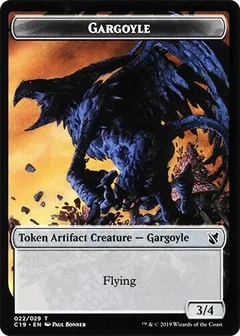 Gargoyle // Egg Double-Sided Token 22 // 16
