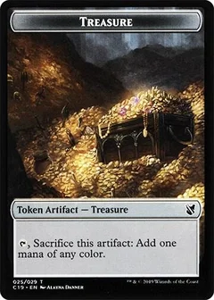 Treasure // Human Double-Sided Token 25 // 3