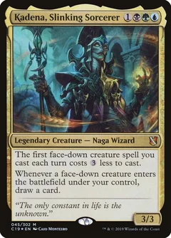 Kadena, Slinking Sorcerer Foil 45