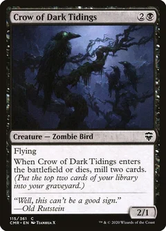 Crow of Dark Tidings Foil 115