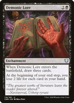 Demonic Lore Foil 118