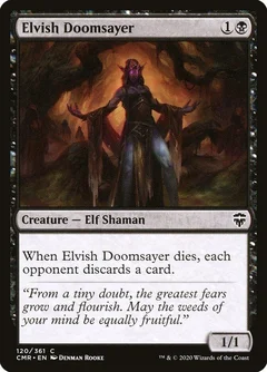 Elvish Doomsayer Foil 120