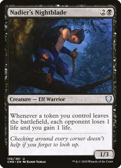 Nadier's Nightblade Foil 136