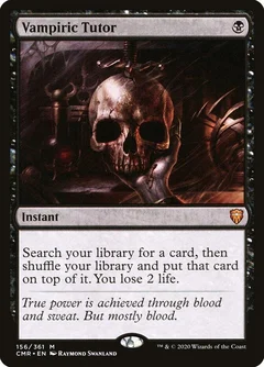 Vampiric Tutor Foil 156