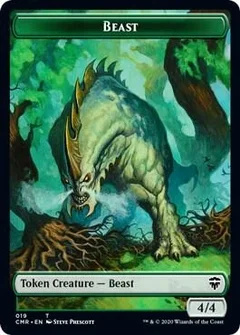 Beast (019) // Elephant Double-Sided Token 19 // 20