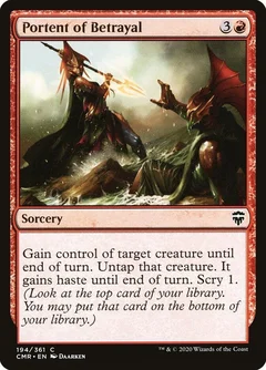 Portent of Betrayal Foil 194