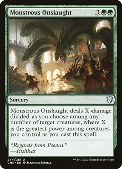 Monstrous Onslaught Foil 244