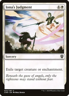 Iona's Judgment Foil 25