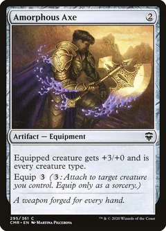 Amorphous Axe Foil 295