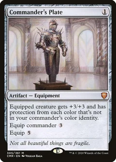 Commander's Plate Foil 305
