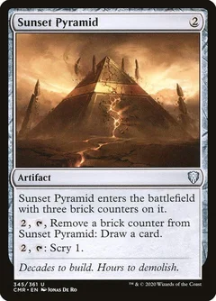 Sunset Pyramid Foil 345