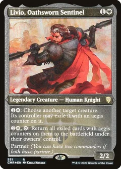 Livio, Oathsworn Sentinel (Foil Etched) 551