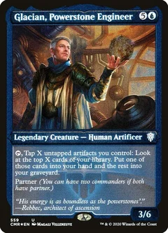 Glacian, Powerstone Engineer (Foil Etched) 559
