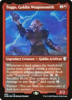 Toggo, Goblin Weaponsmith (Foil Etched) 576