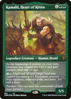 Kamahl, Heart of Krosa (Foil Etched) 581