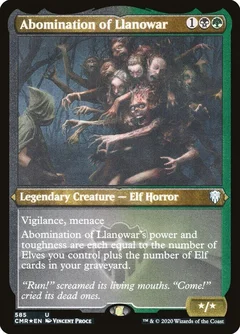 Abomination of Llanowar (Foil Etched) 585