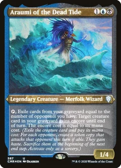 Araumi of the Dead Tide (Foil Etched) 587